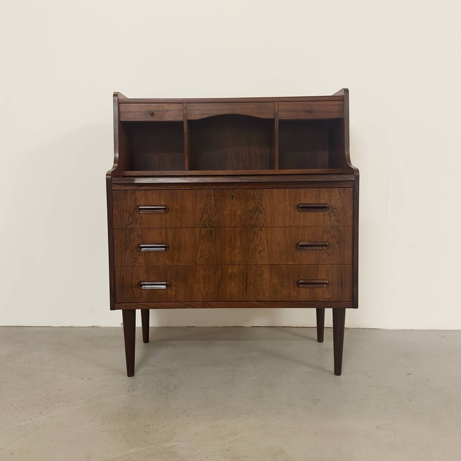 Danish palisander bureau secretary 1950s