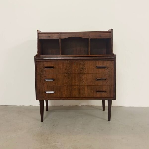 Secrétaire bureau danois palissandre années 1950