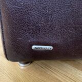 Nattuzi brown leather sofa