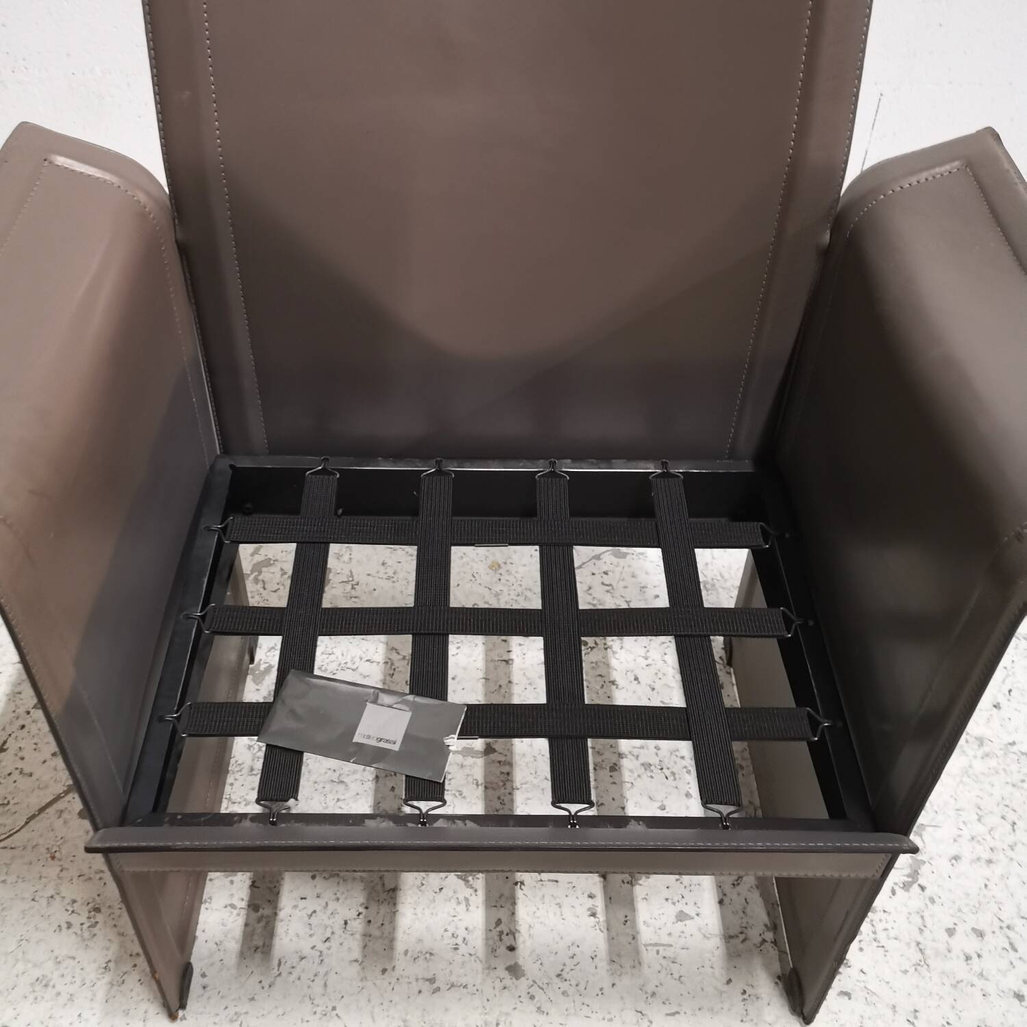 Large Korium armchair(s), design by Tito Agnoli, Matteo Grassi, 1980