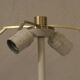 Floor Lamp with Brass Shade by Peter Preller for Tecta, 1980s