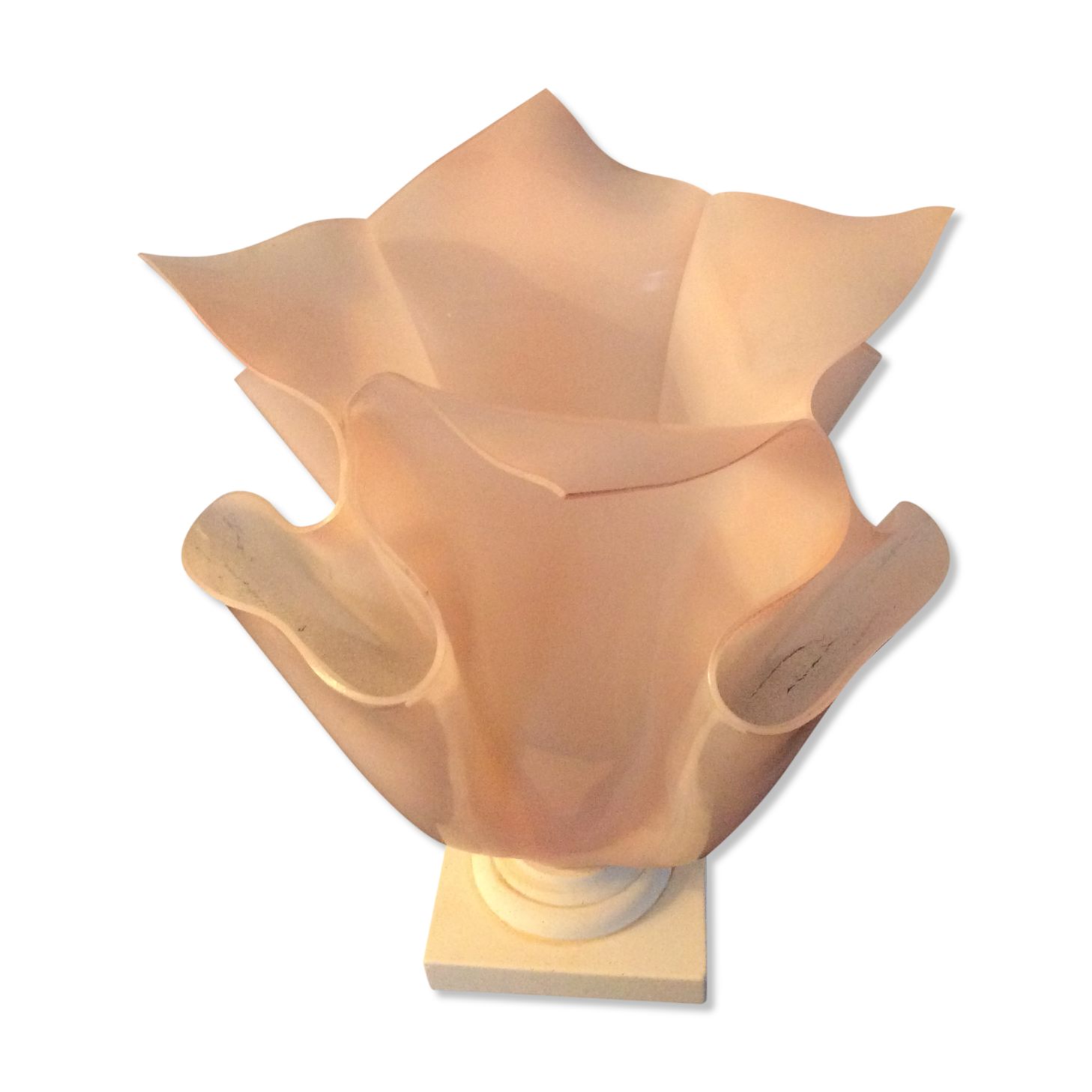 Vintage Soleillade handkerchief lamp from the 80s