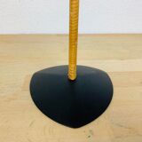 3 Scandinavian candle holders by Laurids Lonborg, metal and wicker