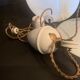 Suspension rises and falls opaline