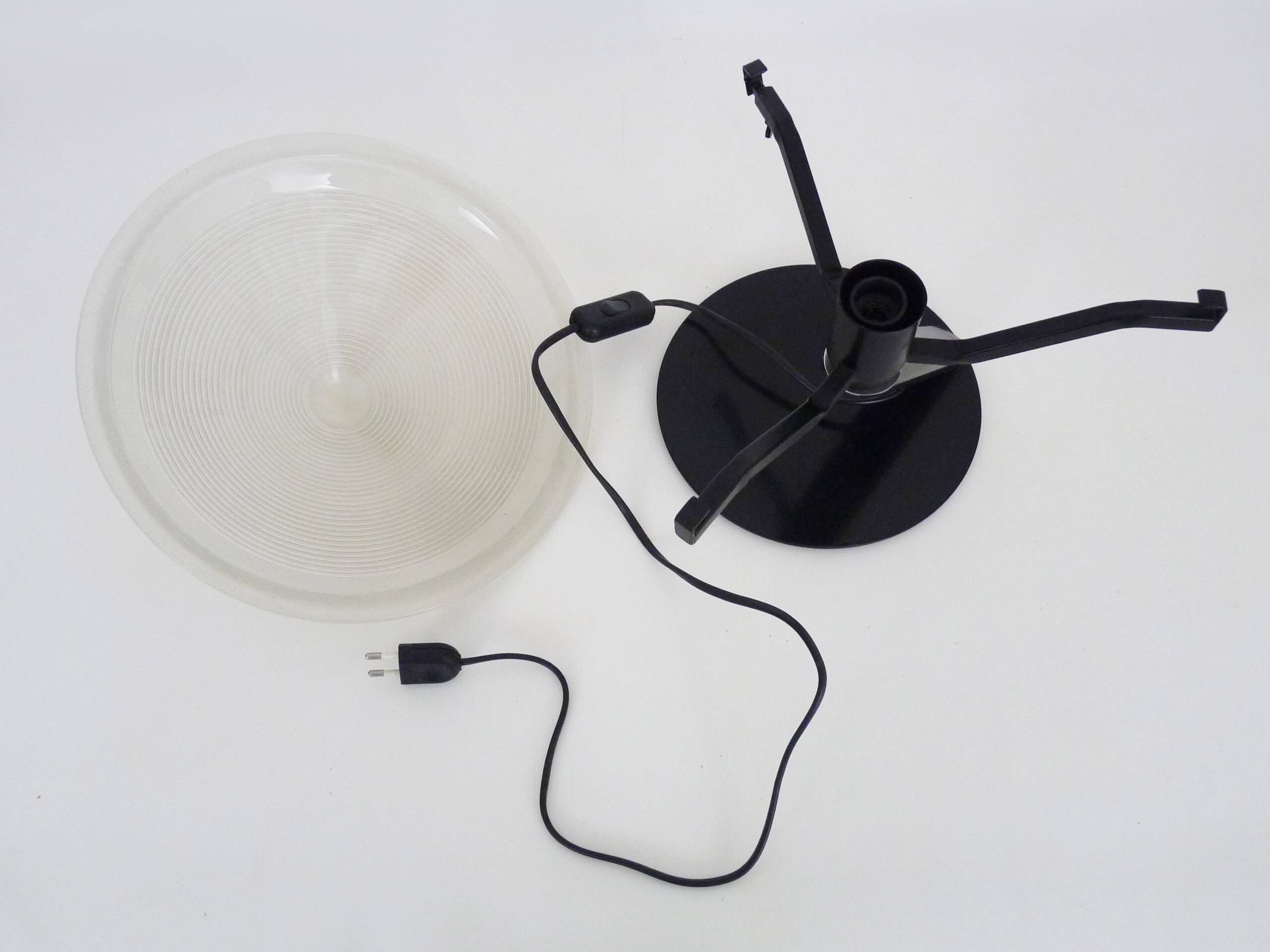 Vintage Murano Glass Tobia Lamp by Lamiprogetti. 80s