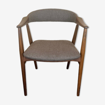 Teak armchair desk chair Th. Harlev for Farstrup 60/70