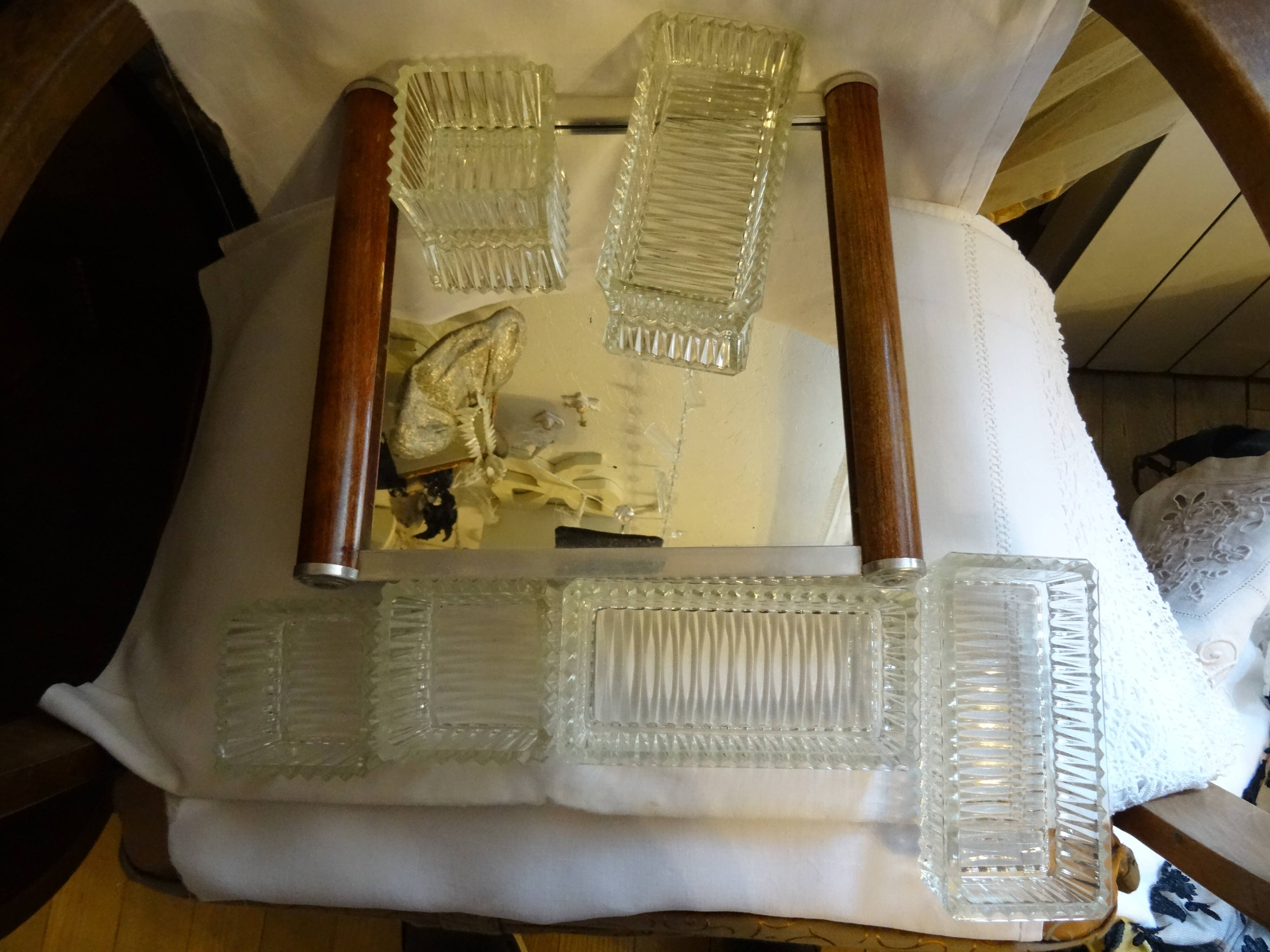 Tray for hors d'oeuvres art deco