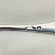 Pair of silver salt cellars and spoons