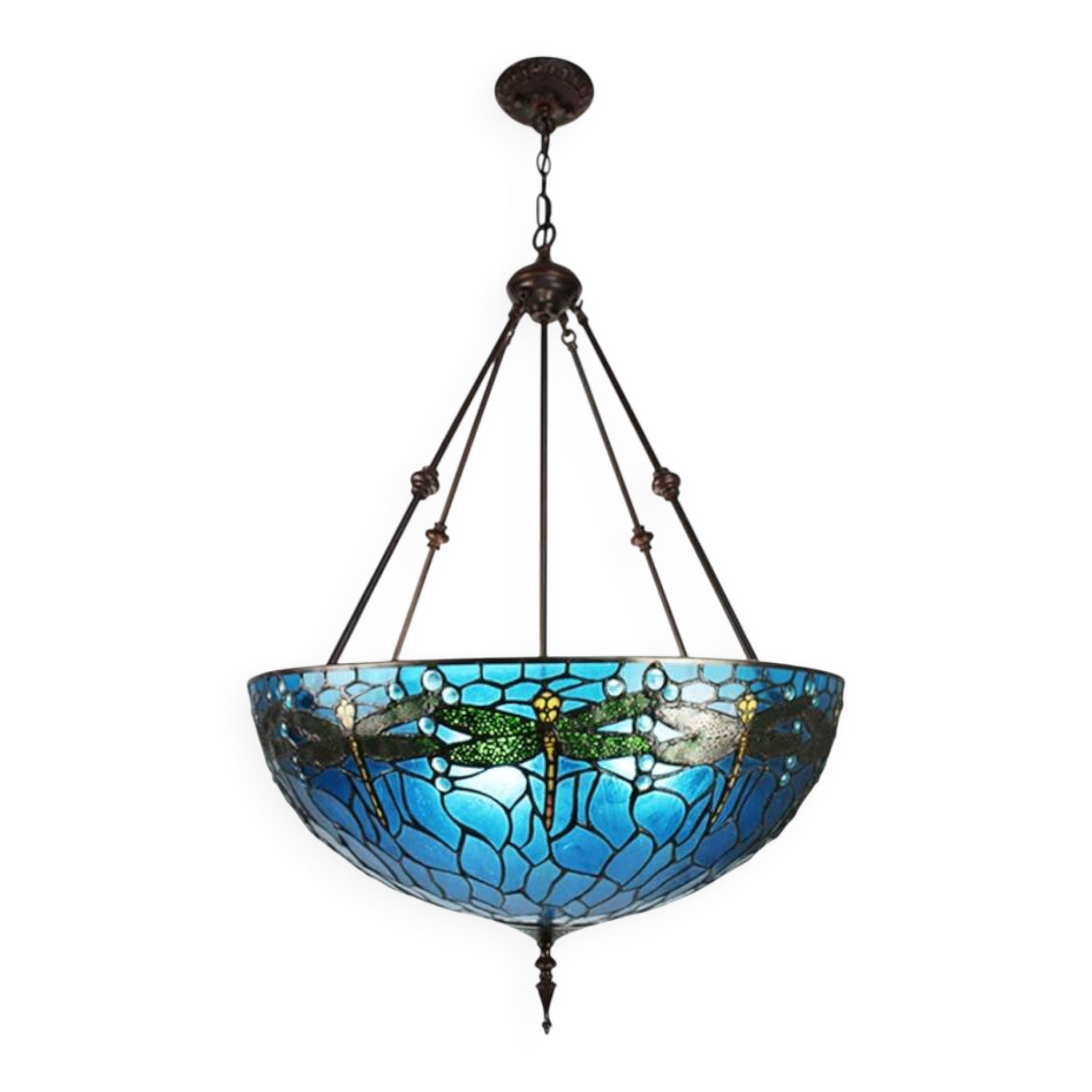 Large Tiffany pendant lamp Libelle