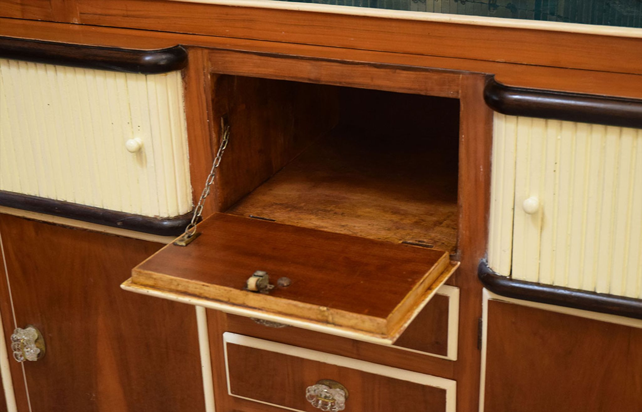 Wooden cabinet, 1950's Italian production