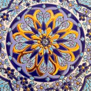 Cearco trivet gilded with fine gold