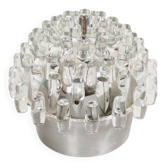 French 1970s 'Sputnik' glass wall lamp