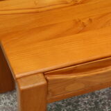 Pair of brutalist bedside tables