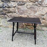 Bureau rotin enfant, table basse