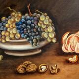 Nature morte huile sur toile