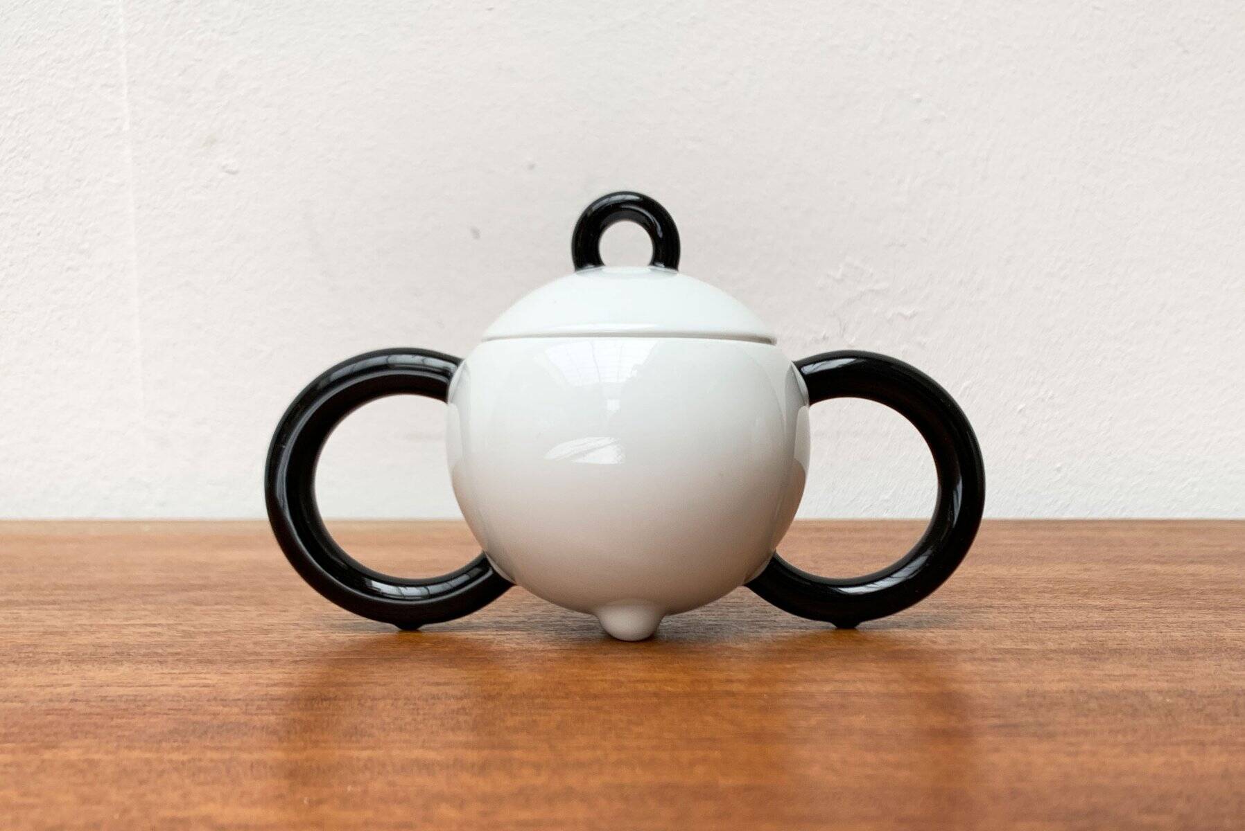 Pot à sucre et tasse à lait de la série Fantasia postmoderne allemande vintage par Matteo Thun pour Arzberg, années 1980, ensemble de 2