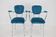 1960s Pair of Italian Armchairs in Corduroy