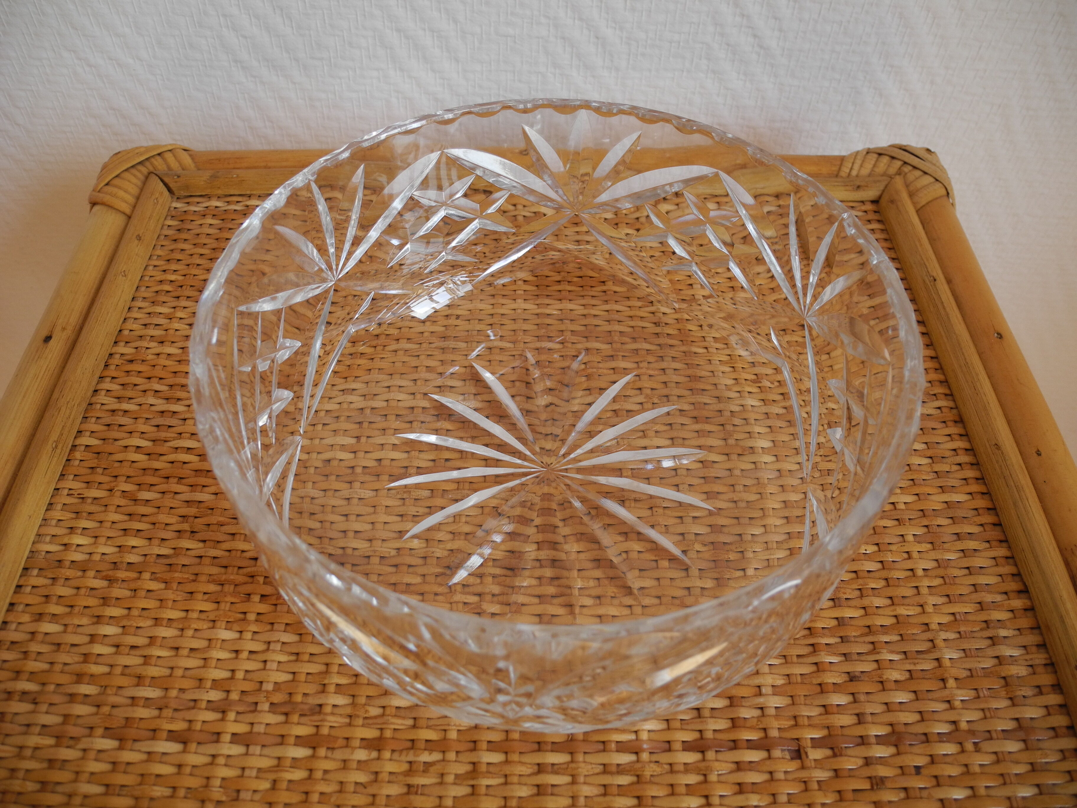 Webb Corbett Crystal Dish