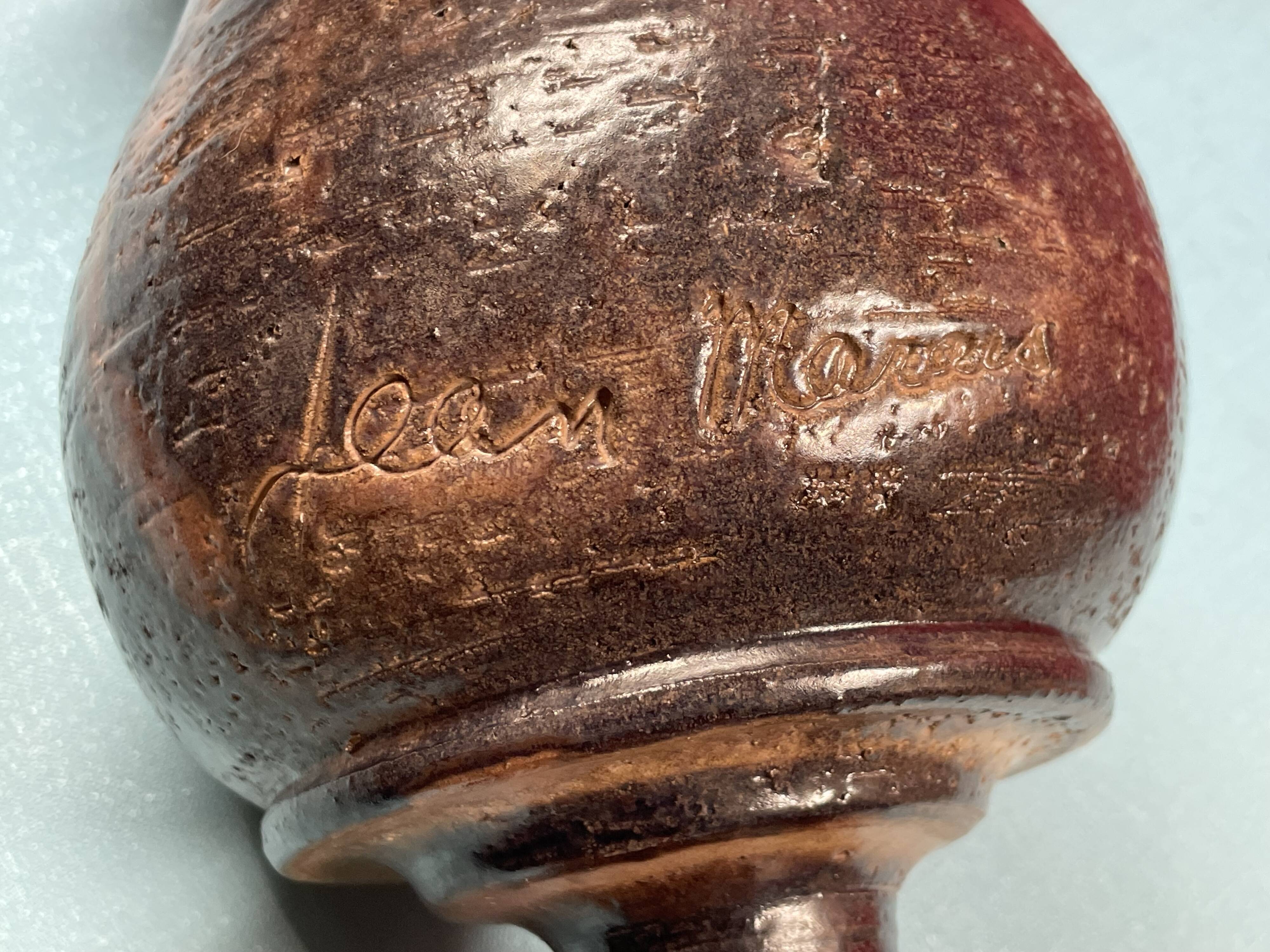 Large Vase signed Jean Marais - 30 cm - Vallauris ceramics, Circa 1960