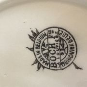 Old Boch La Louvière plates