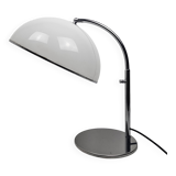 Table Lamp in Chrome And White Acrylic Diffuser, Italy 1970's