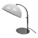 Table Lamp in Chrome And White Acrylic Diffuser, Italy 1970's
