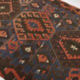 Blue & Brown Vintage Kilim Rug 158x275Cm SK 35367