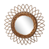 Miroir en rotin 35cm