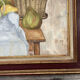 Tableau nature morte encadrée années 80