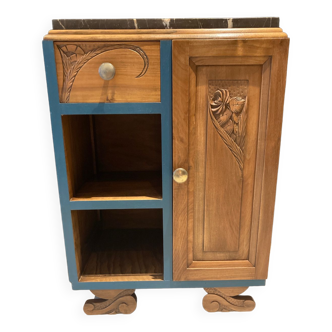 Art Deco bedside table revamped