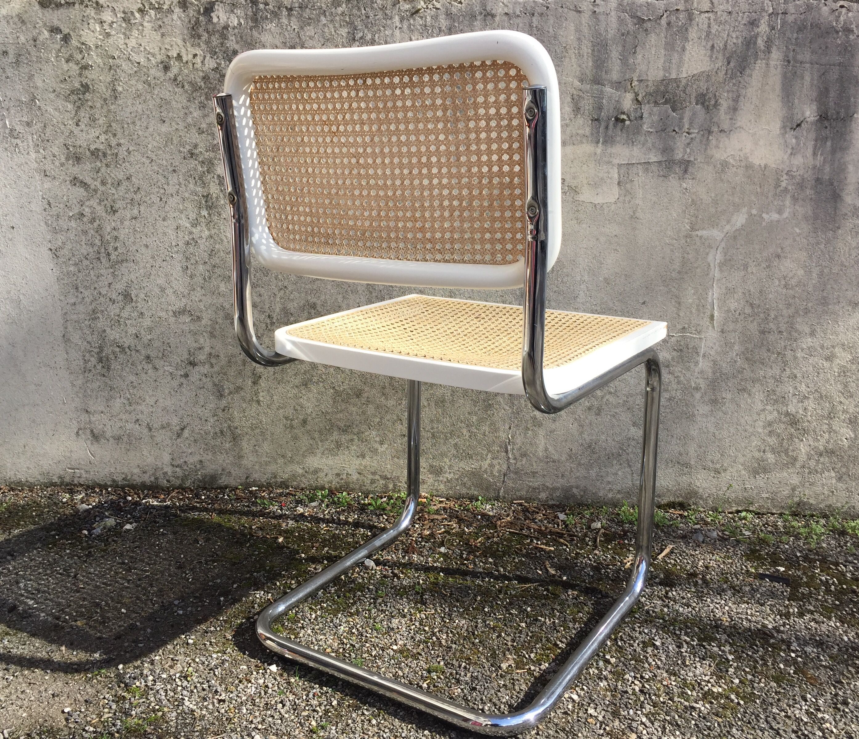 Chaise Marcel Breuer blanche