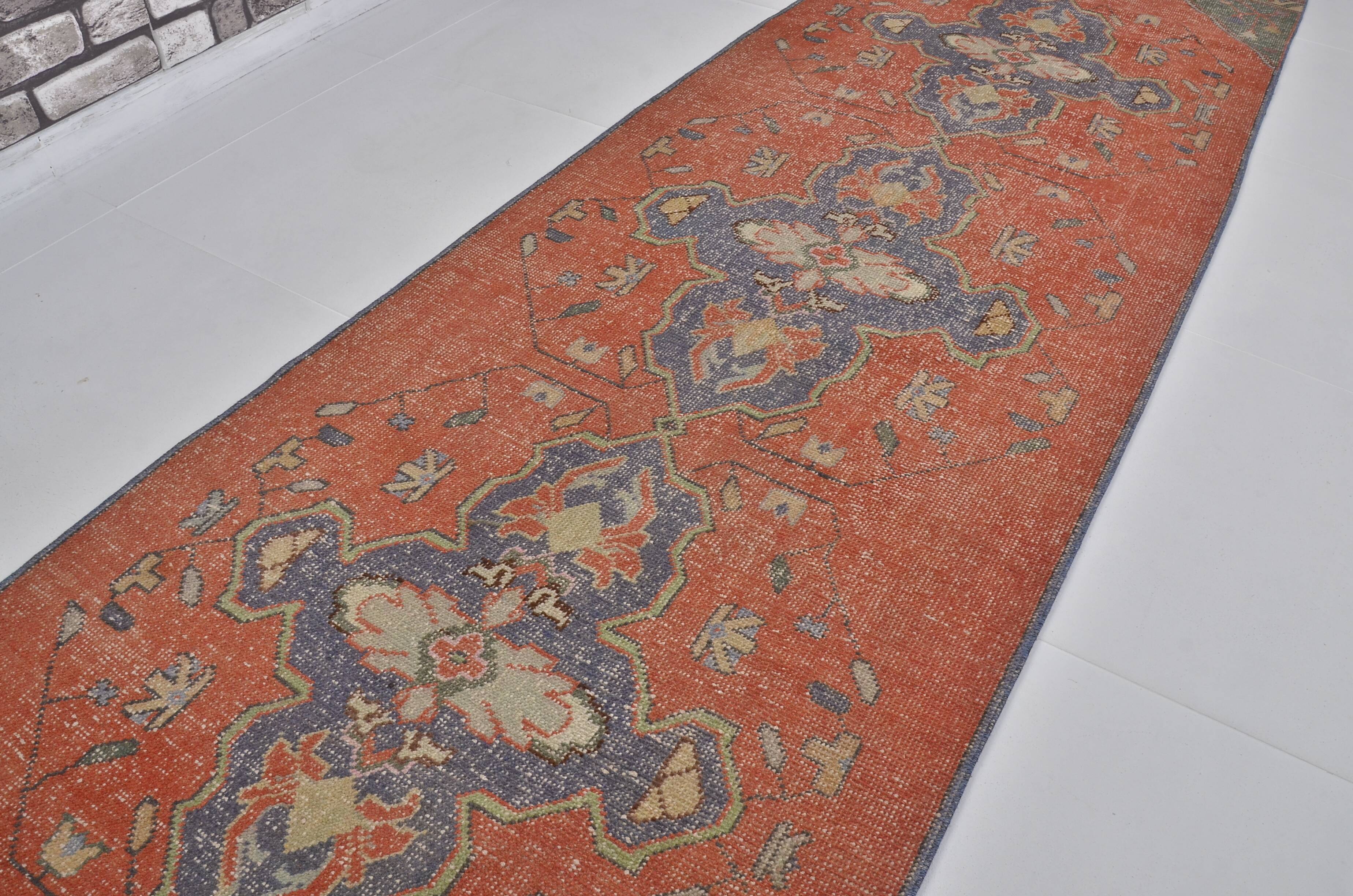 Vintage Turkish Handmade Runner sku c406