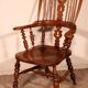 19th century Windsor oak armchair