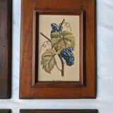 4 fruit paintings