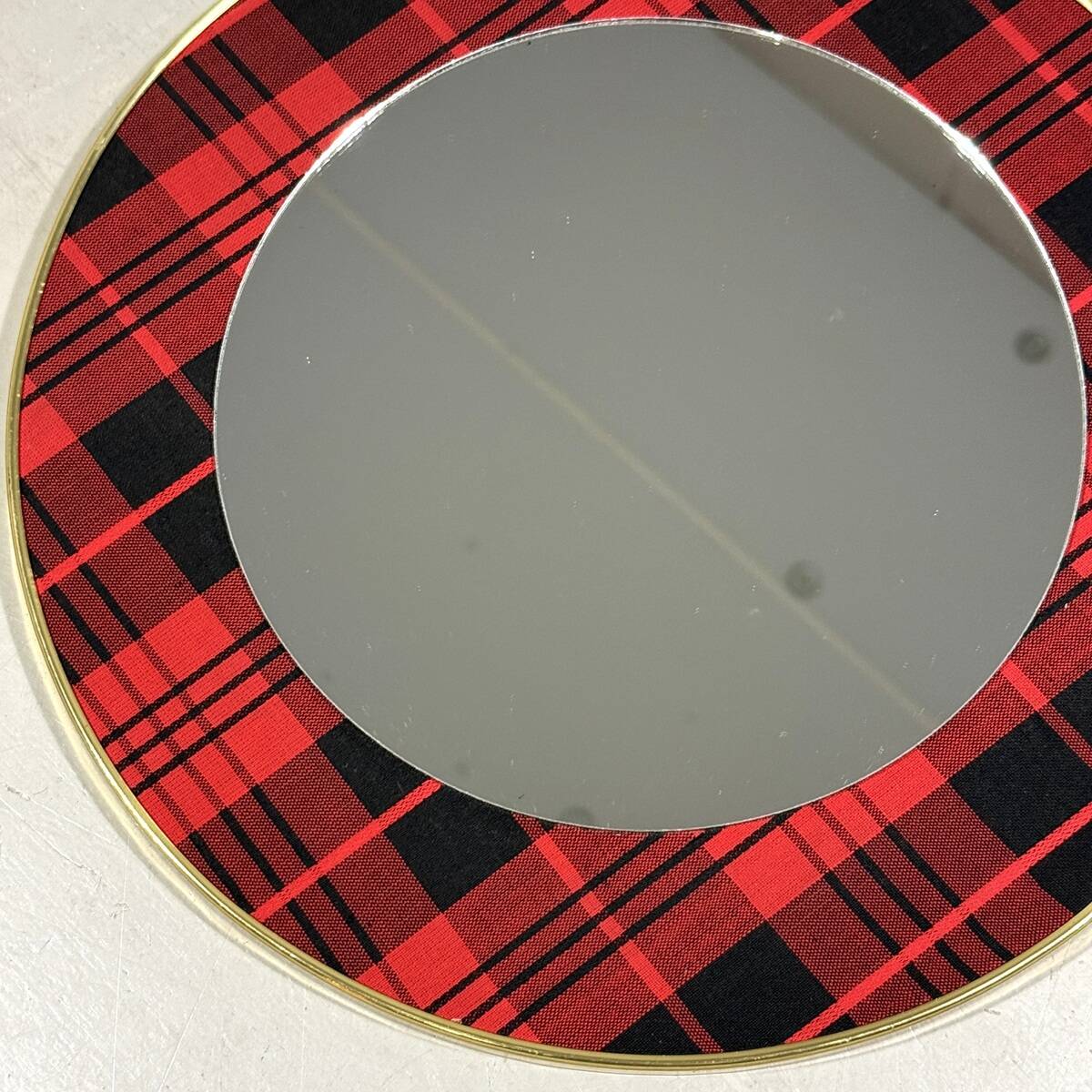 Tartan wall mirror 1960’s