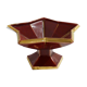 Starry cut dish
