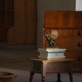 Art Deco Table Lamp, Elephant with Alabaster Globe, Early 20th Century, 1930s