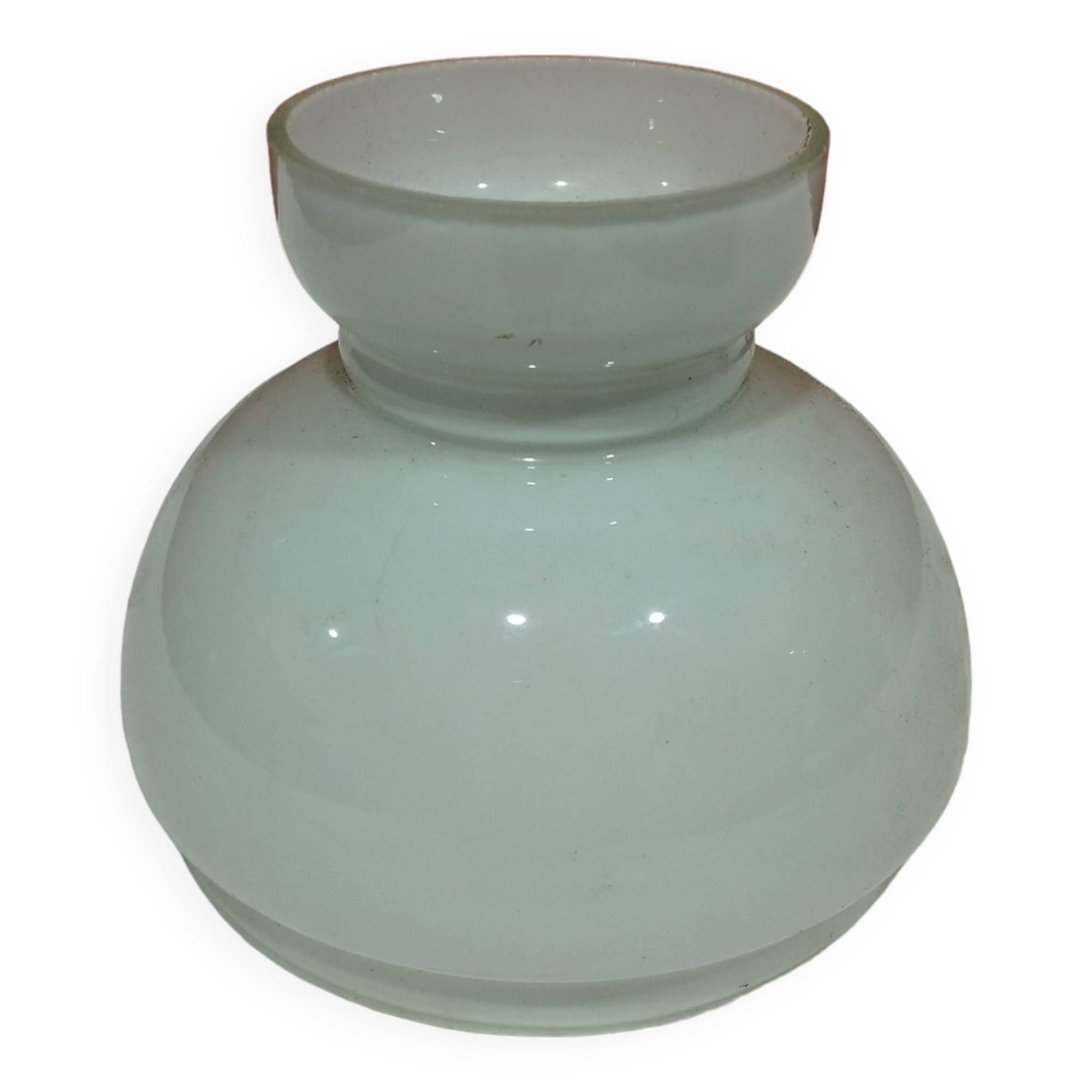 vintage opaline lampshade