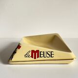 Vintage ceramic bistro ashtray