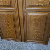 Paire de portes en chêne