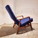 Fauteuil lounge inclinable à dossier haut "Rock Siësta" par A. Relling et T. Bekken Arnestad Bruk, Norvège 1957