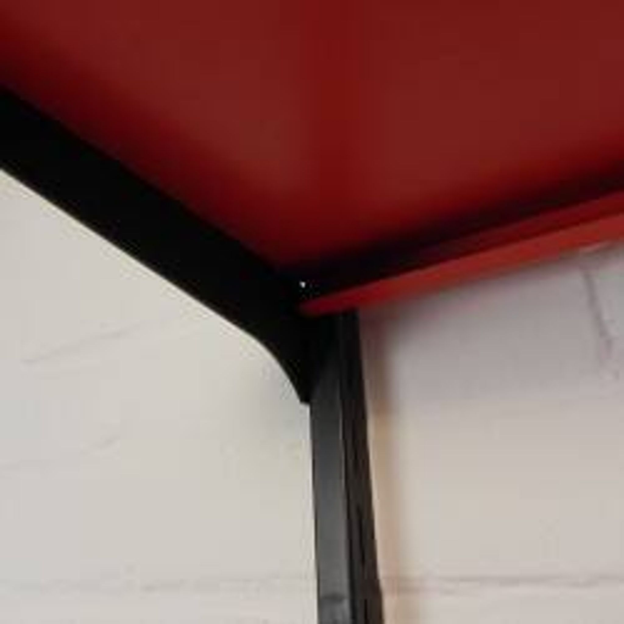 Tomado Holland - A. Dekker wall shelf, orange and black, 1970s