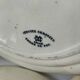 Set of 6 ironstone plates in shades of blue, late 19th to early 20th century.