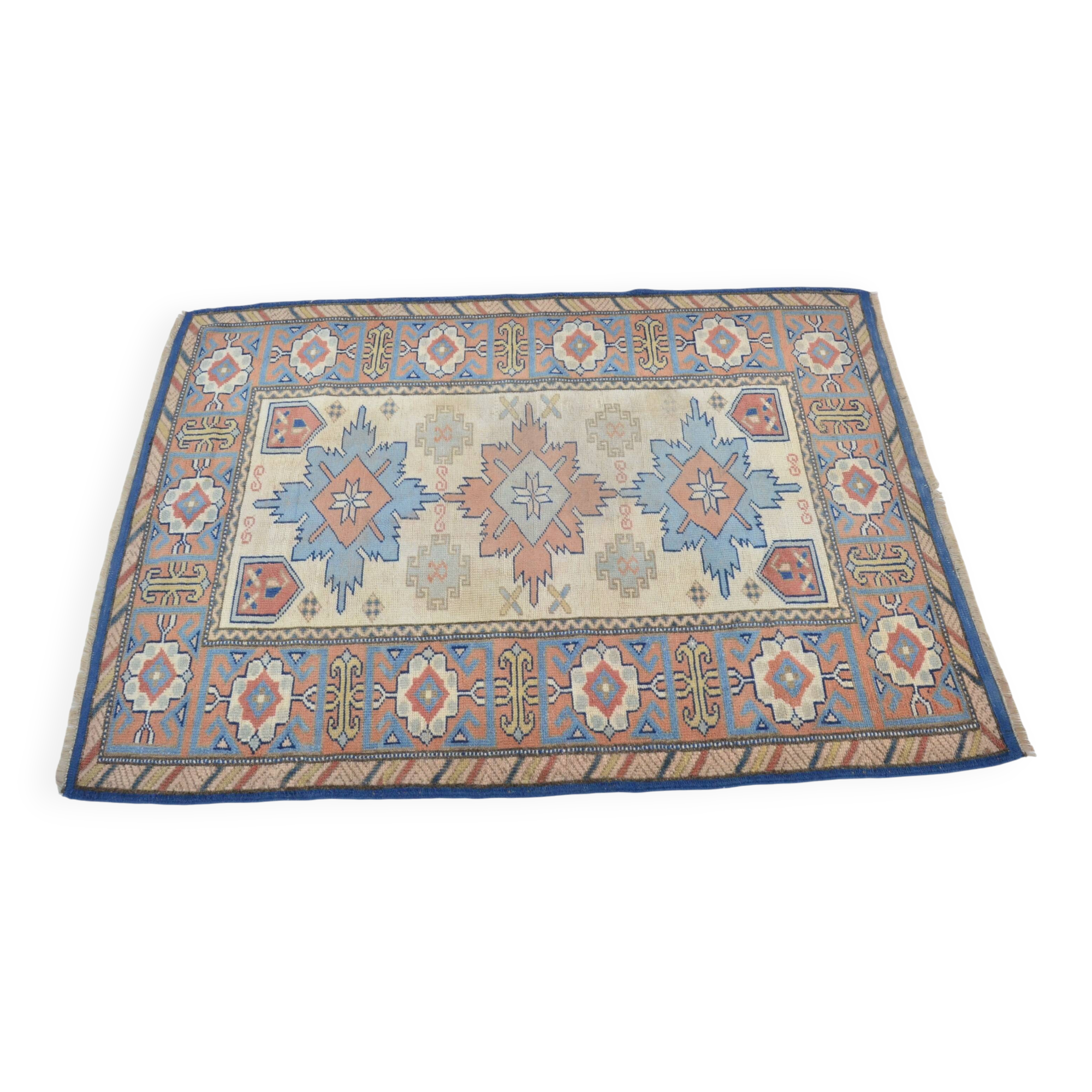 Oushak Vintage Wool Rug sku 3425
