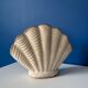 Vintage earthenware shell vase, Denmark