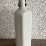 White stoneware bottle