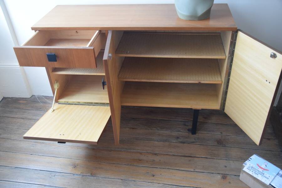 Low sideboard vintage Scandinavian sidebord 50s 60s