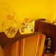 Art Deco extra furniture 1920/1940 to install or fix, wooden, central mirror, 2 doors, 1 drawer