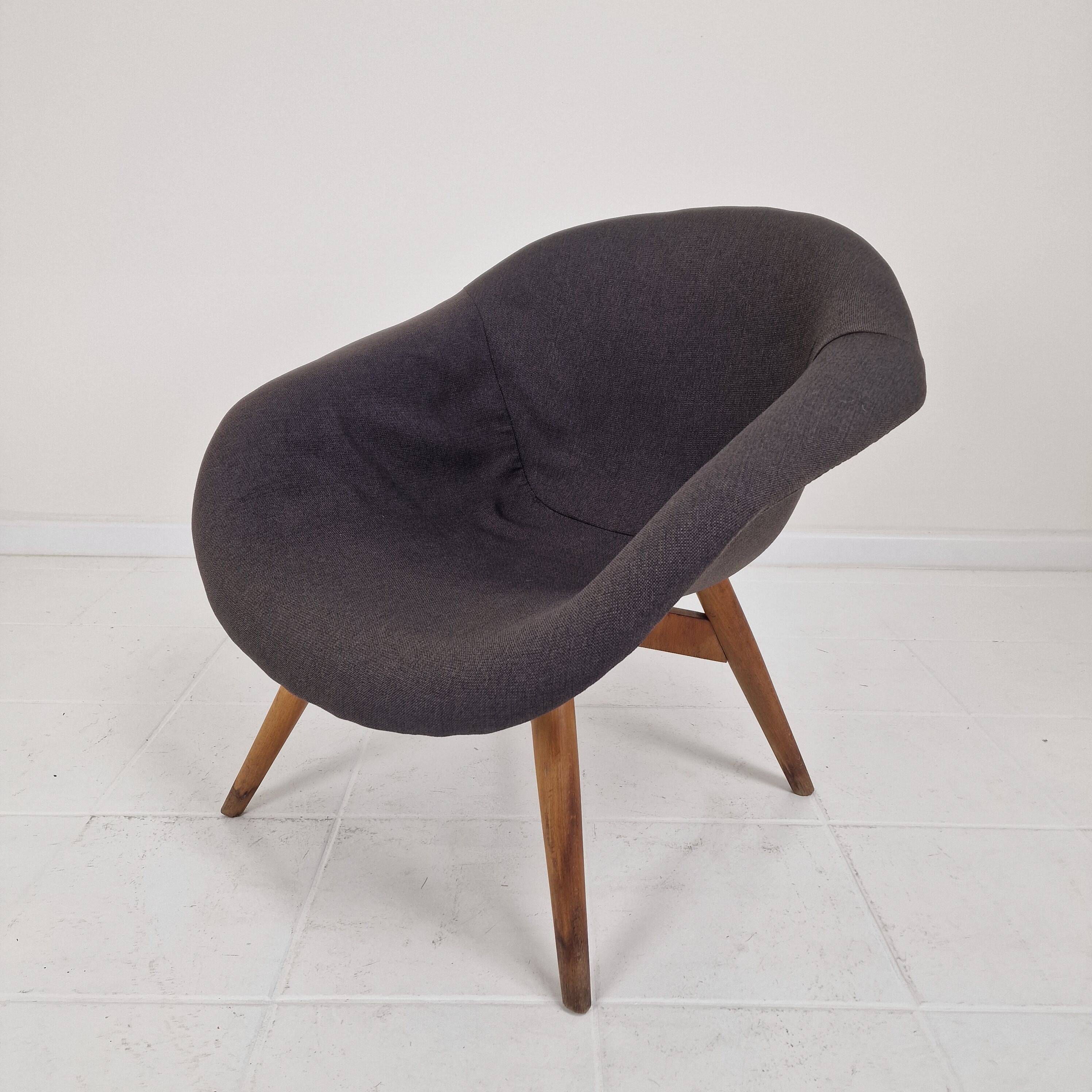 Set of 2 Bucket Lounge Chairs by Miroslav Navrátil for Vertex, 1960's