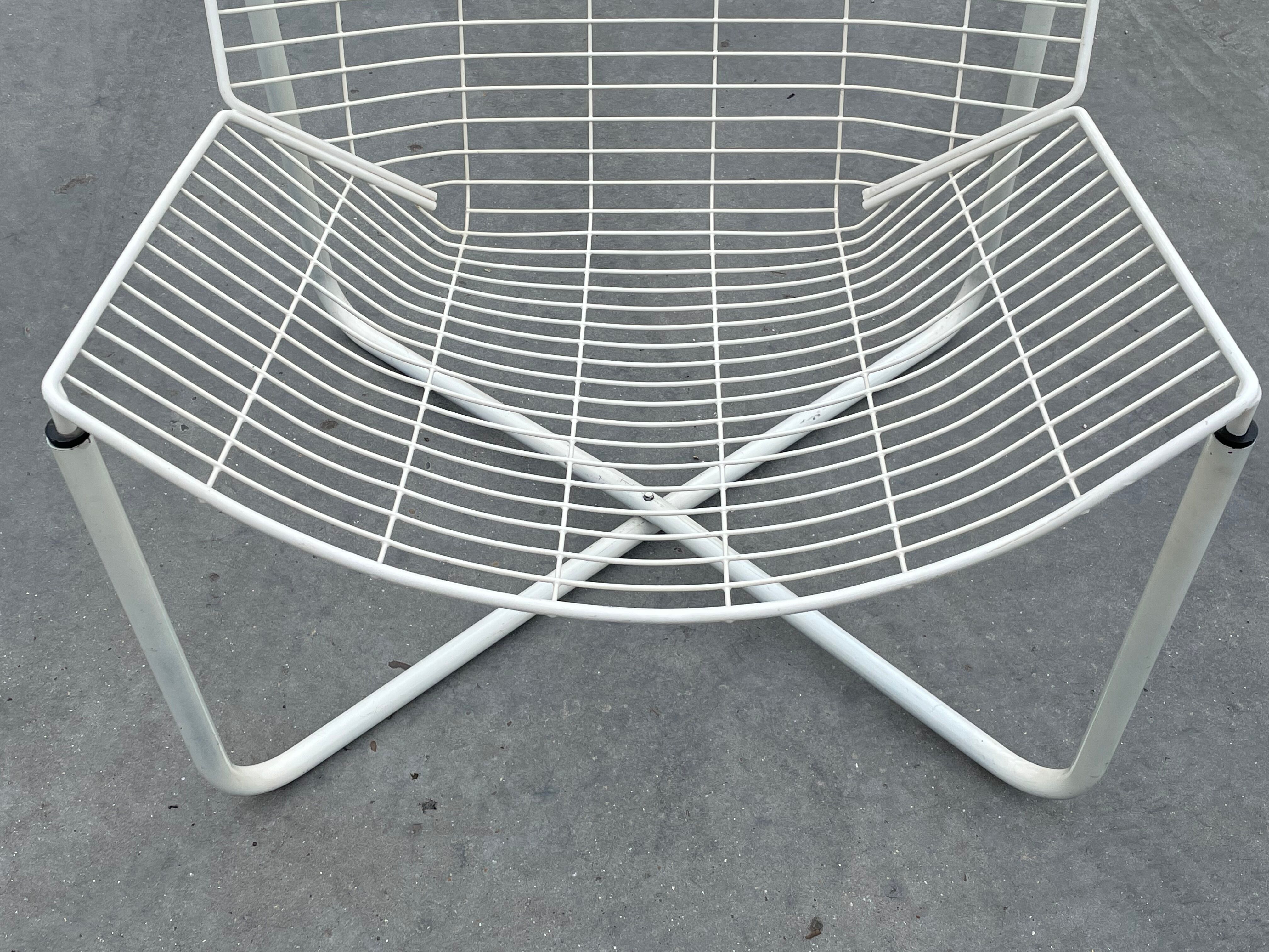 Vintage Niels Gammelgaard Jarpen chair white Ikea